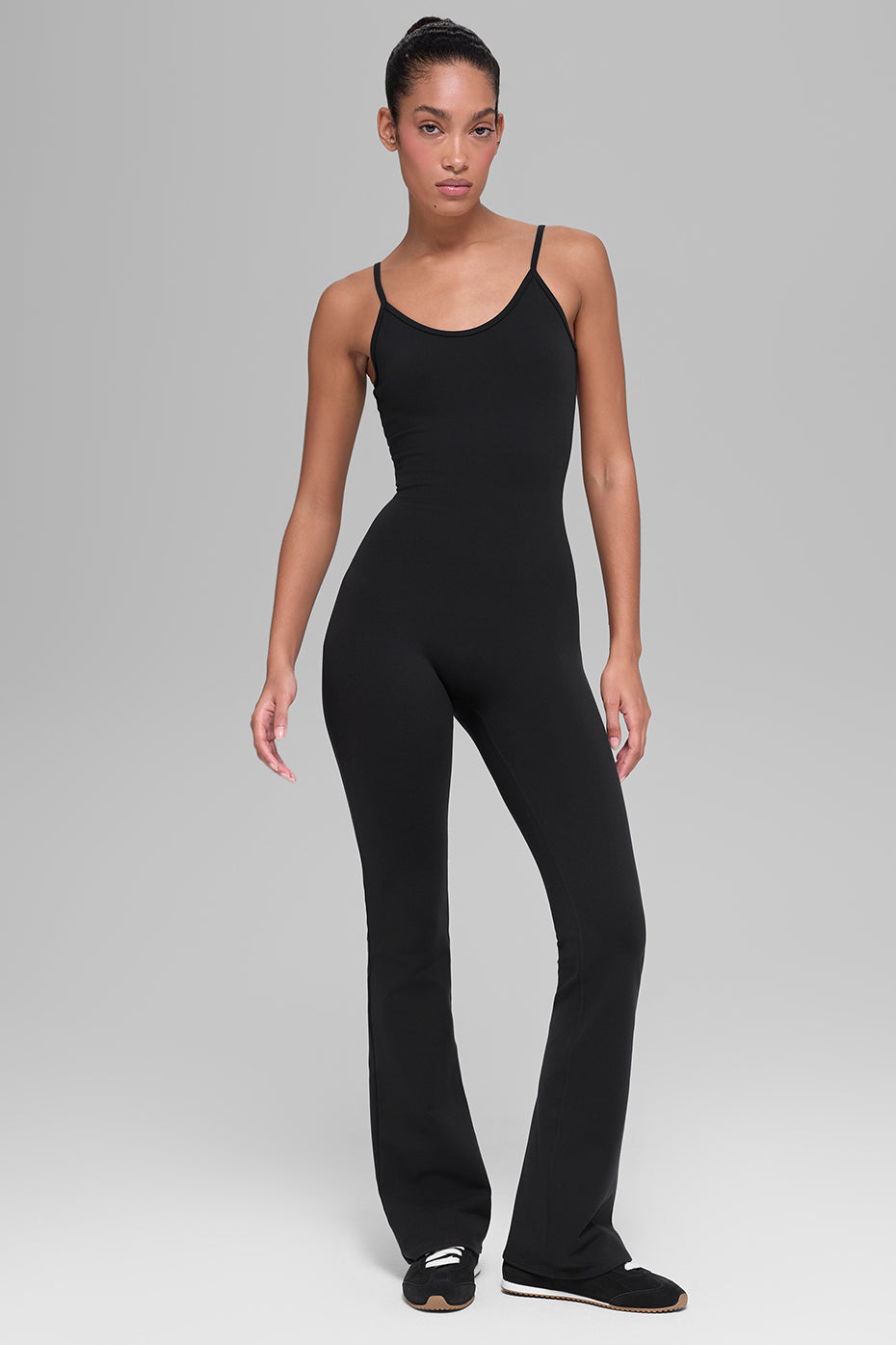 Airbrush Bootcut One And Done Onesie - Black — photo 3