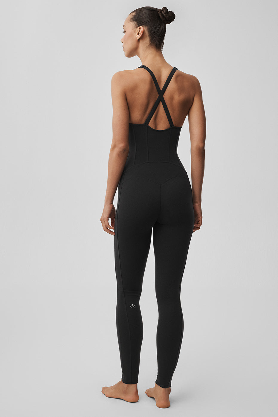 Airbrush Sparks Fly Corset Onesie - Black — photo 5