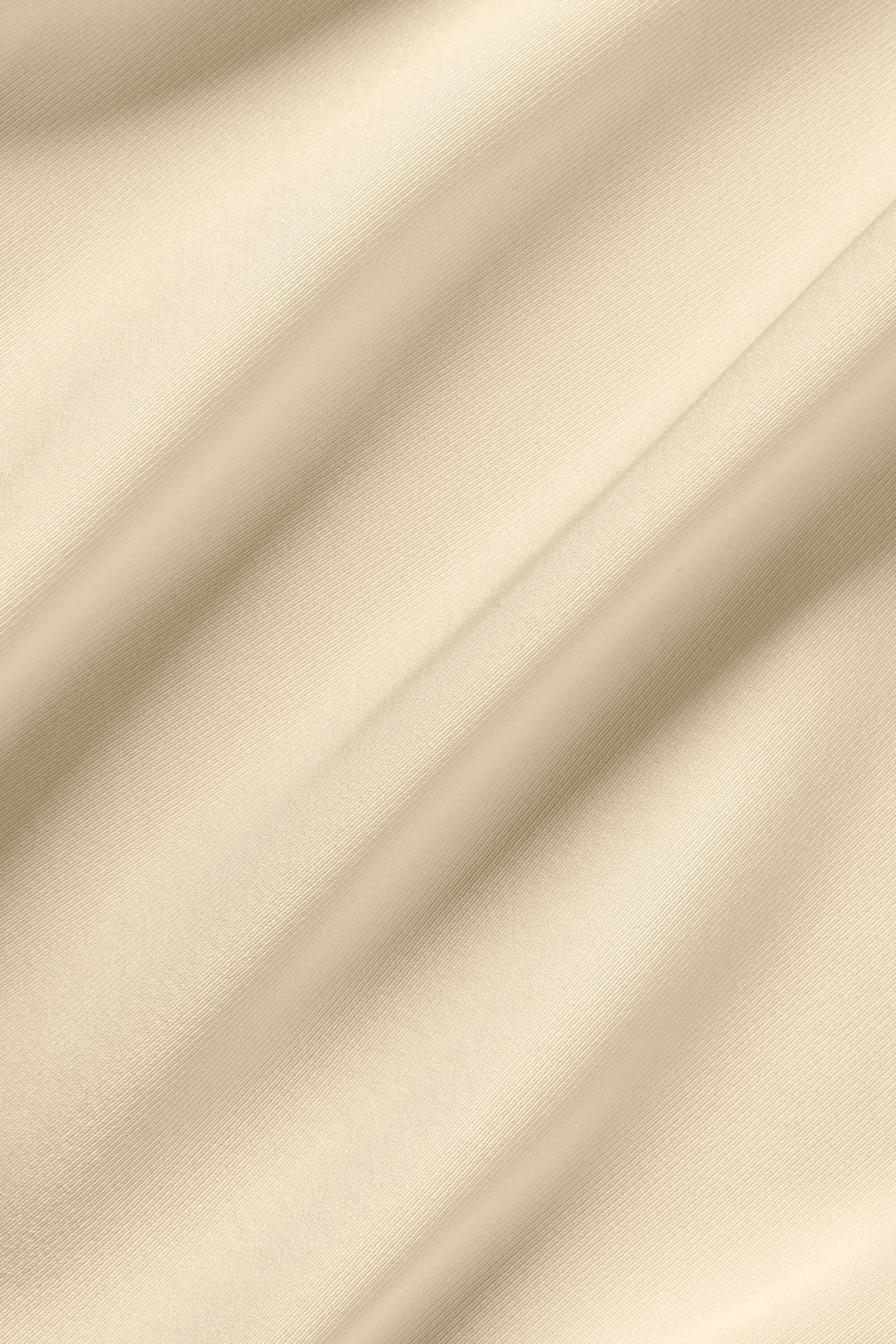 Silk Blend Radiance Dress - Sandy Beige — photo 5