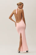 Summer Soiree Halter Maxi Dress - Sundrenched Pink — photo 1