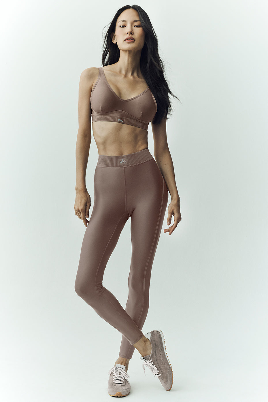 Airlift Line Up Mirage Bra - Alpine Cocoa — photo 4