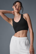 Airbrush Real Bra Tank - Black — photo 1