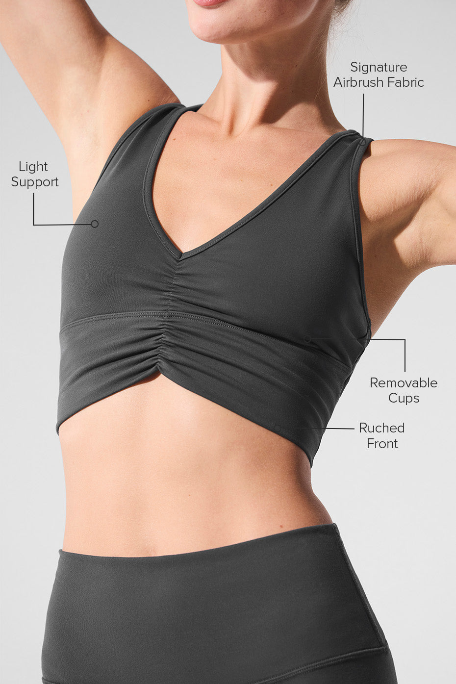 Wild Thing Bra - Anthracite — photo 2