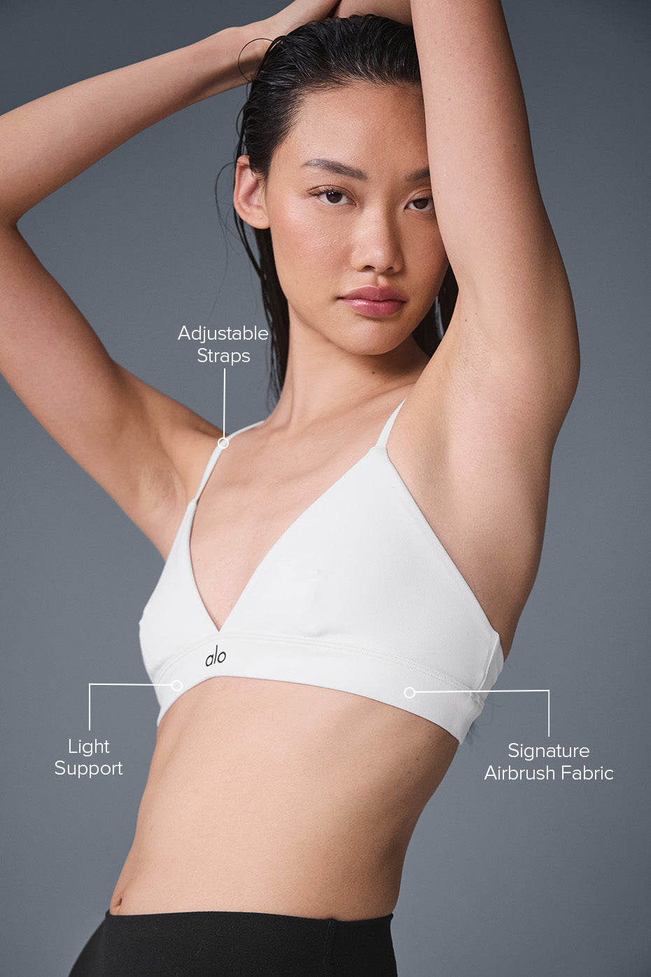 Splendor Bra - White/Black — photo 2