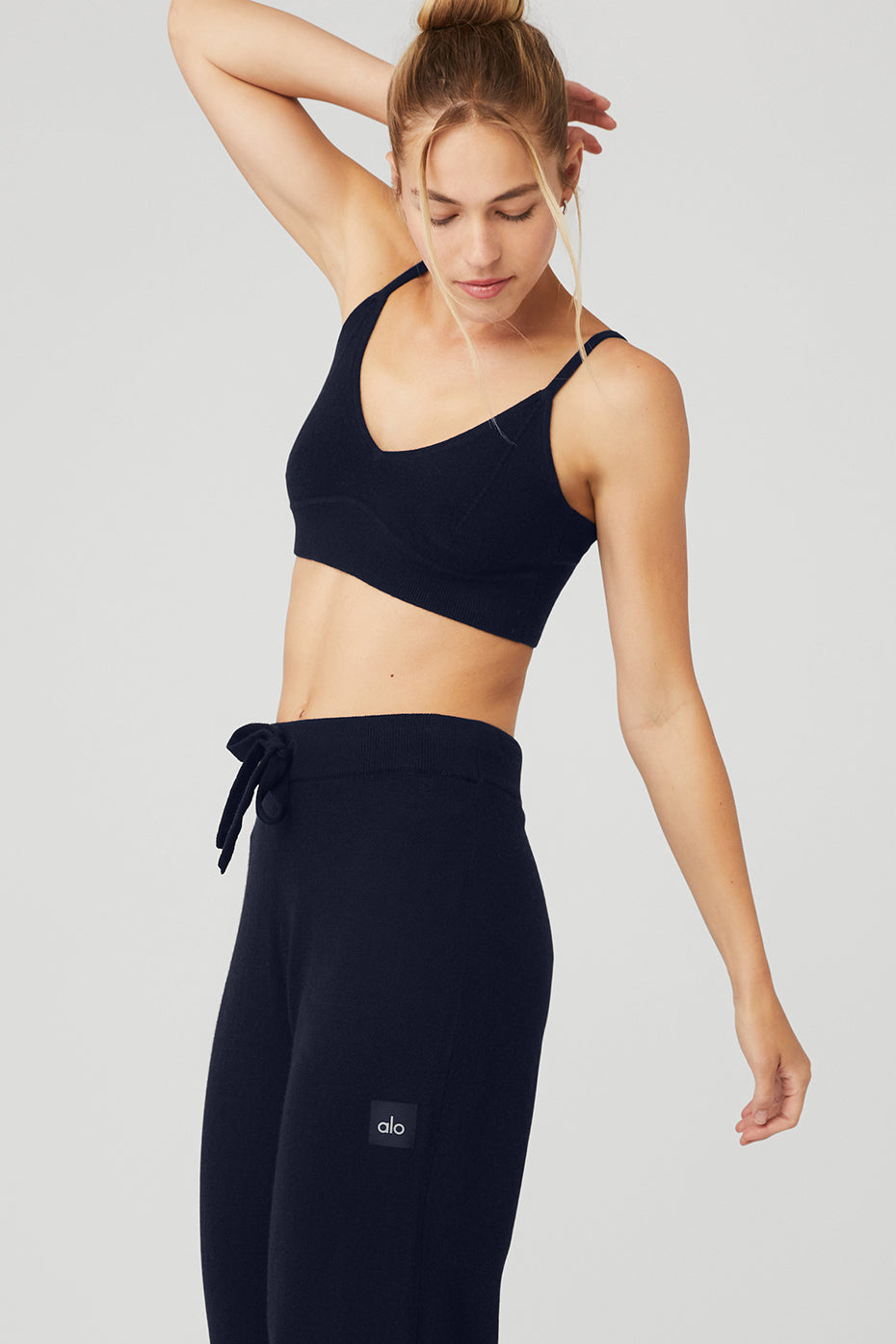 Cashmere Jet Set Bra - Navy — photo 3