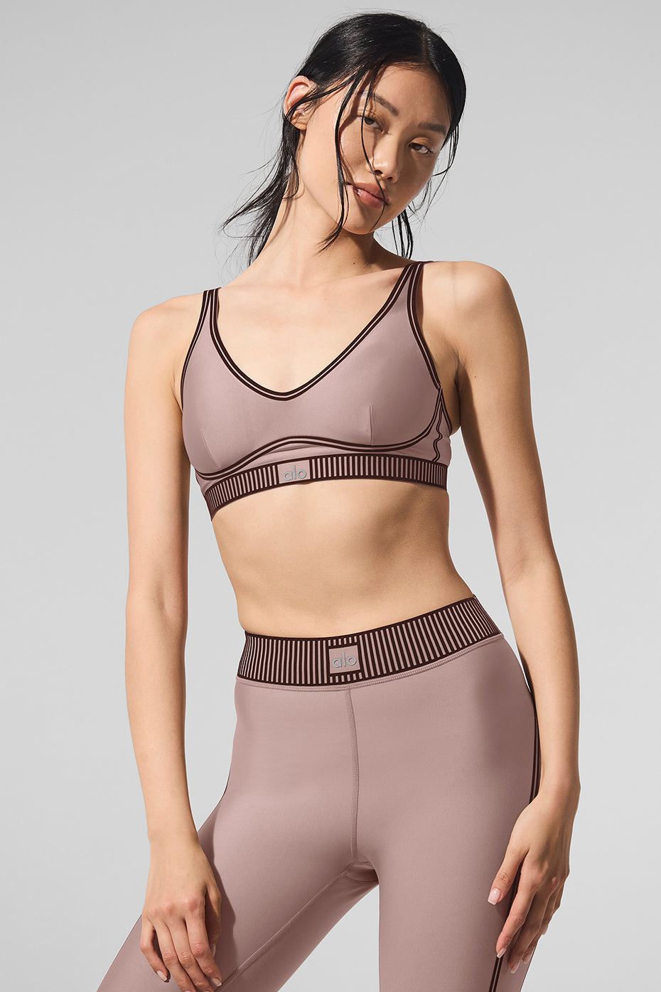 Airlift Line Up Bra - Taupe — photo 5