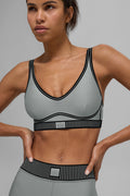 Airlift Line Up Bra - Lunar Grey — photo 2