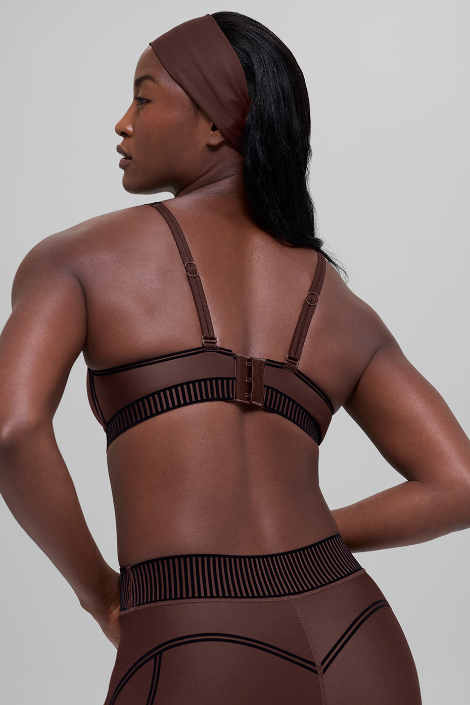 Airlift Line Up Bra - Brownstone — photo 3