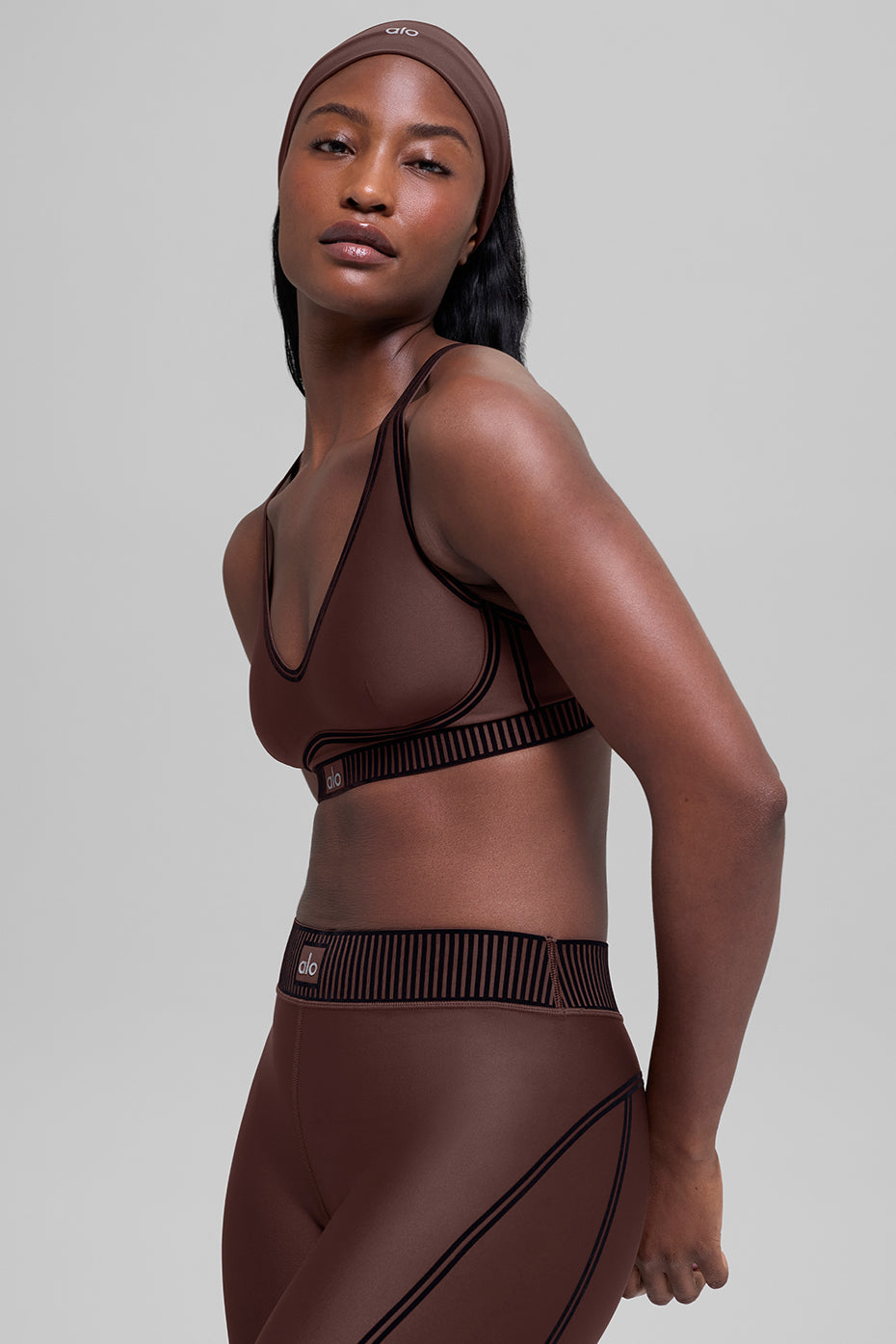 Airlift Line Up Bra - Brownstone — photo 1