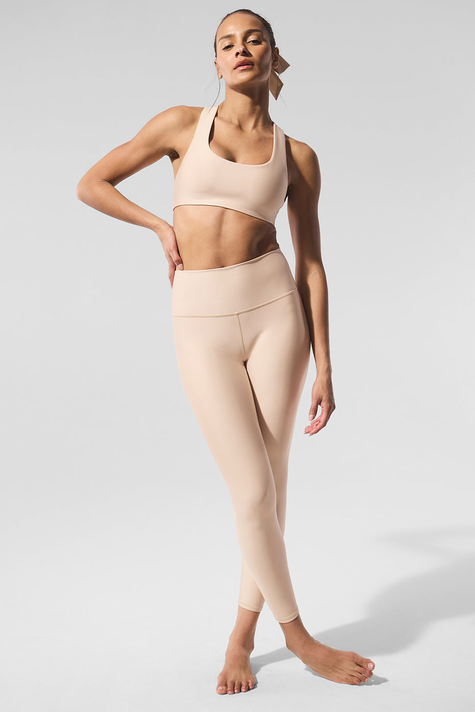 Airlift Advantage Racerback Bra - Macadamia — photo 5