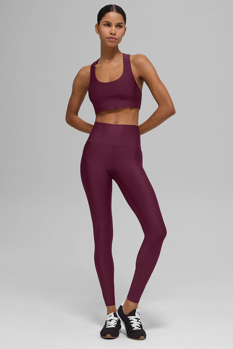 Airlift Advantage Racerback Bra - Burgundy — photo 5