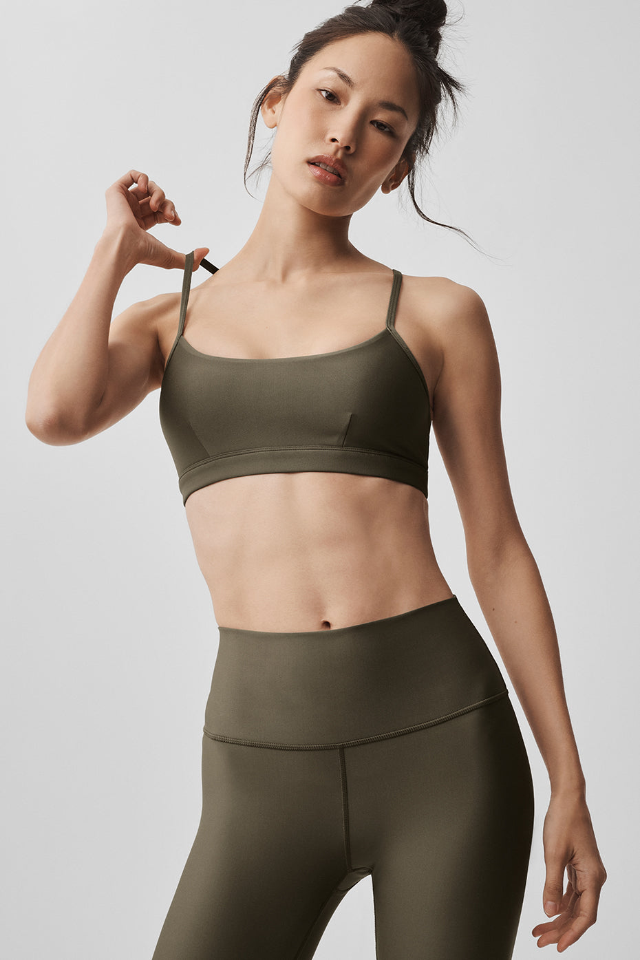 Airlift Intrigue Bra - Olive Tree — photo 3