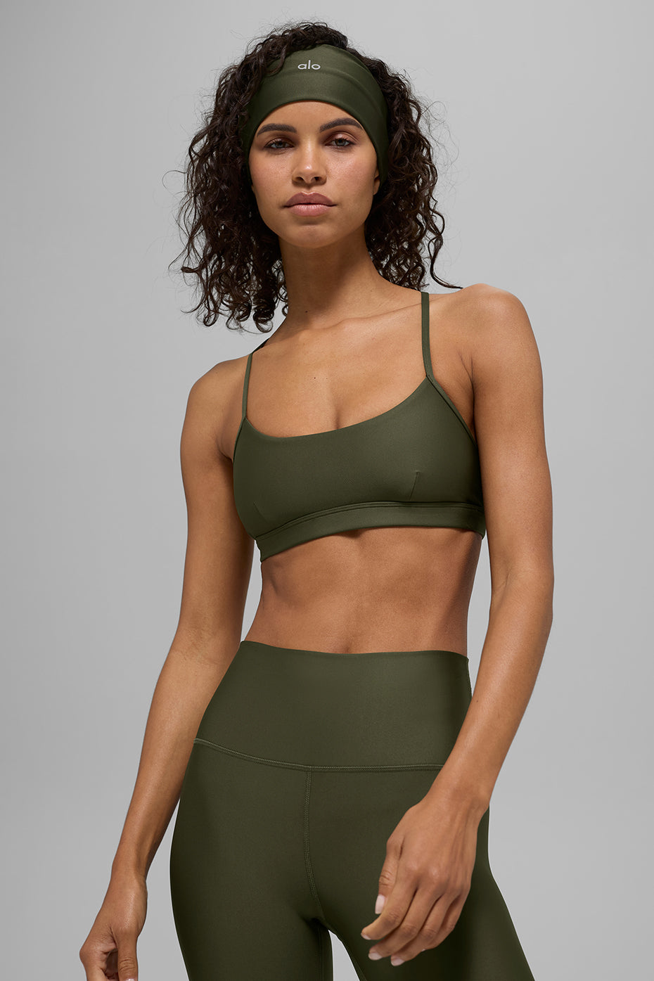 Airlift Intrigue Bra - Green Olive — photo 1