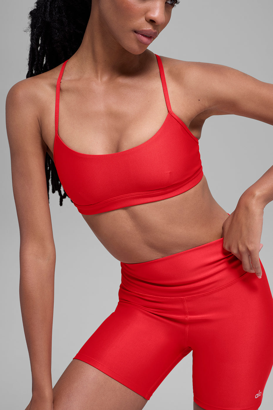 Airlift Intrigue Bra - Bright Red — photo 3