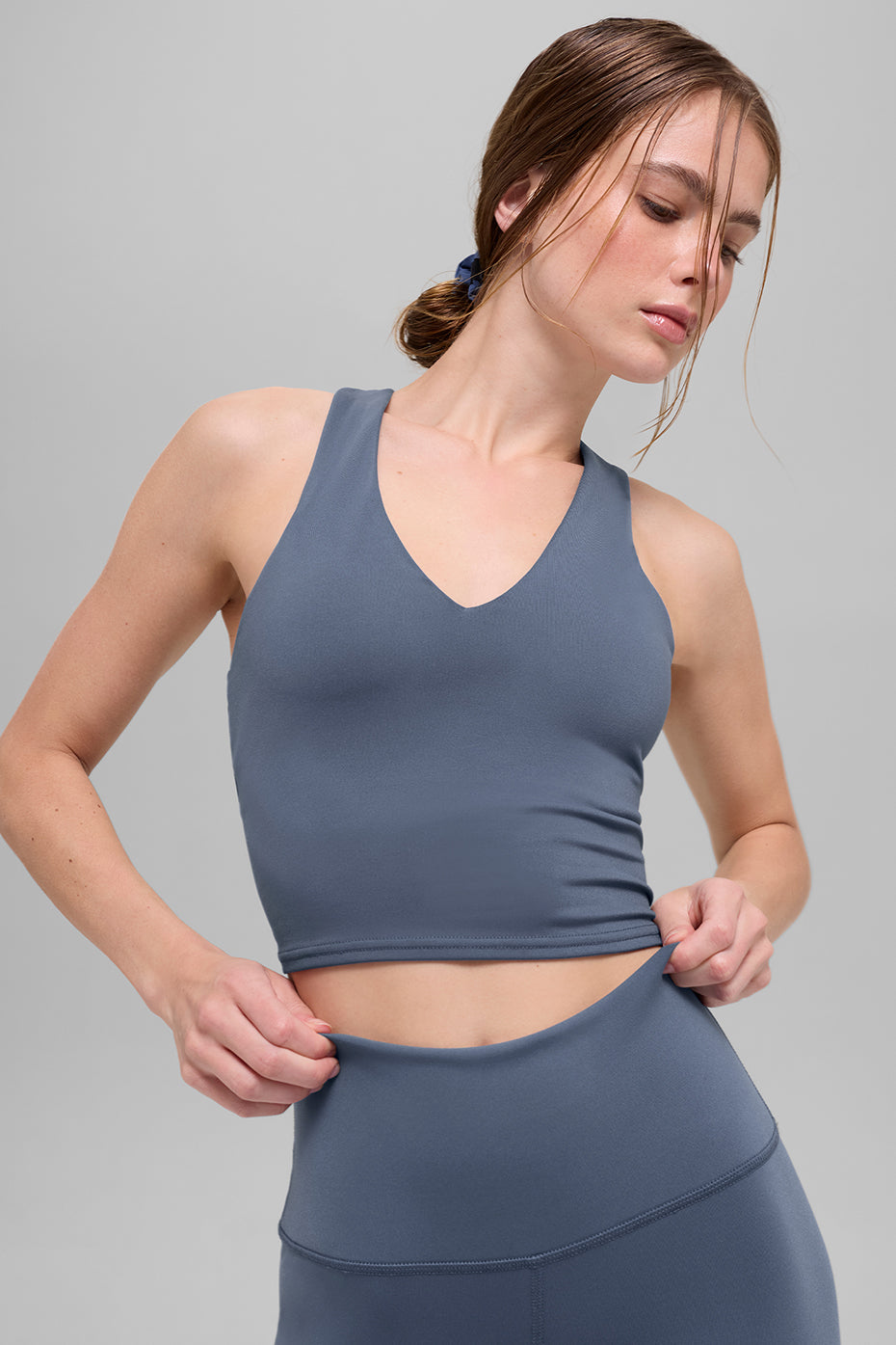 Airbrush Real Bra Tank - Bluestone — photo 3