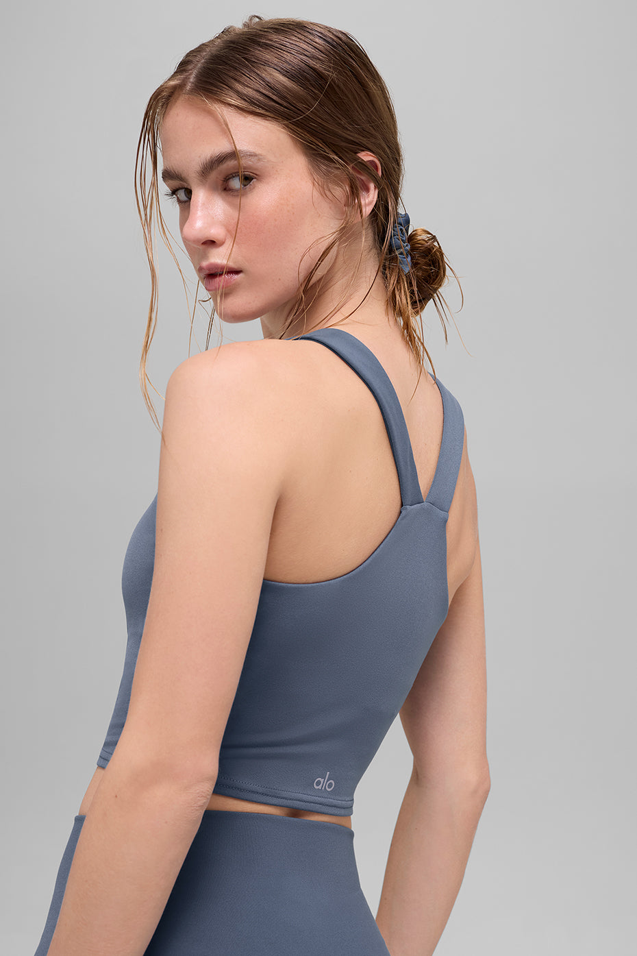 Airbrush Real Bra Tank - Bluestone — photo 2