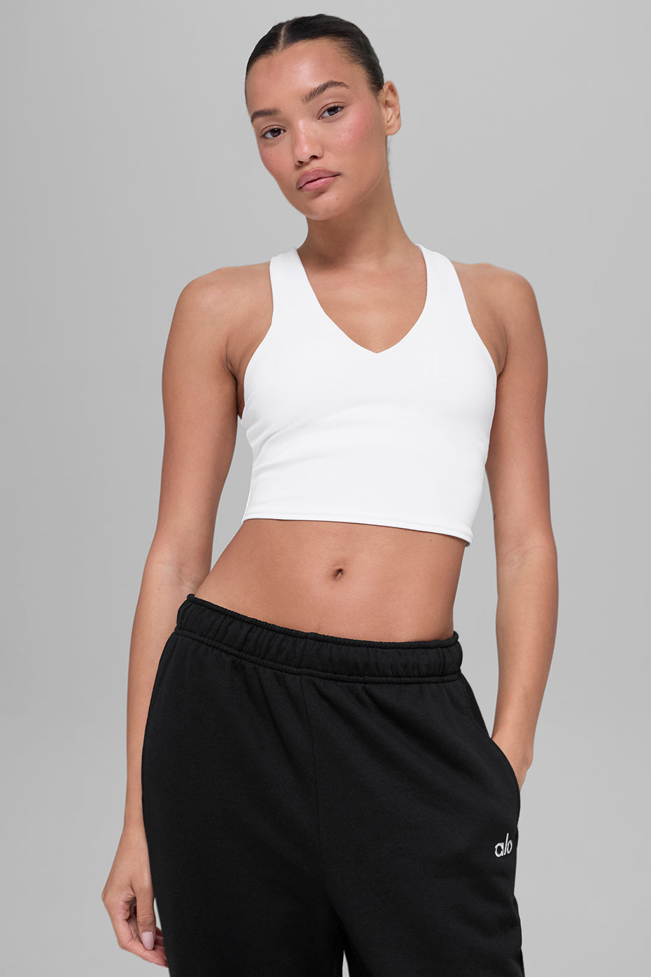 Airbrush Real Bra Tank - White — photo 2
