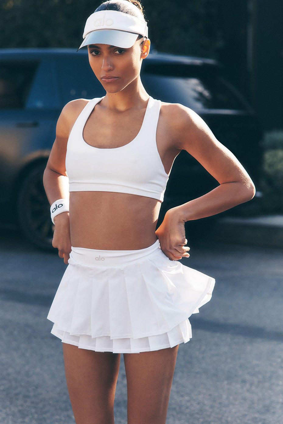 Airlift Advantage Racerback Bra - White — photo 1