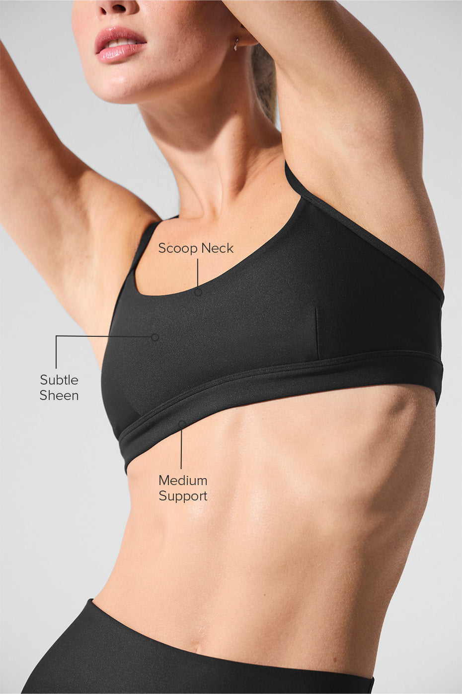 Airlift Intrigue Bra - Black — photo 2