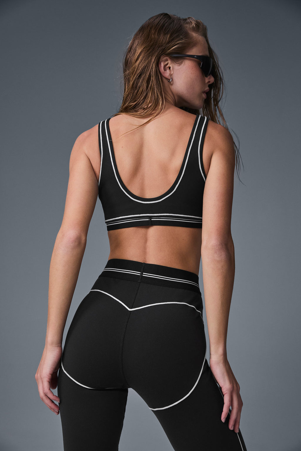 Airbrush Heart Throb Bra - Black/White — photo 4