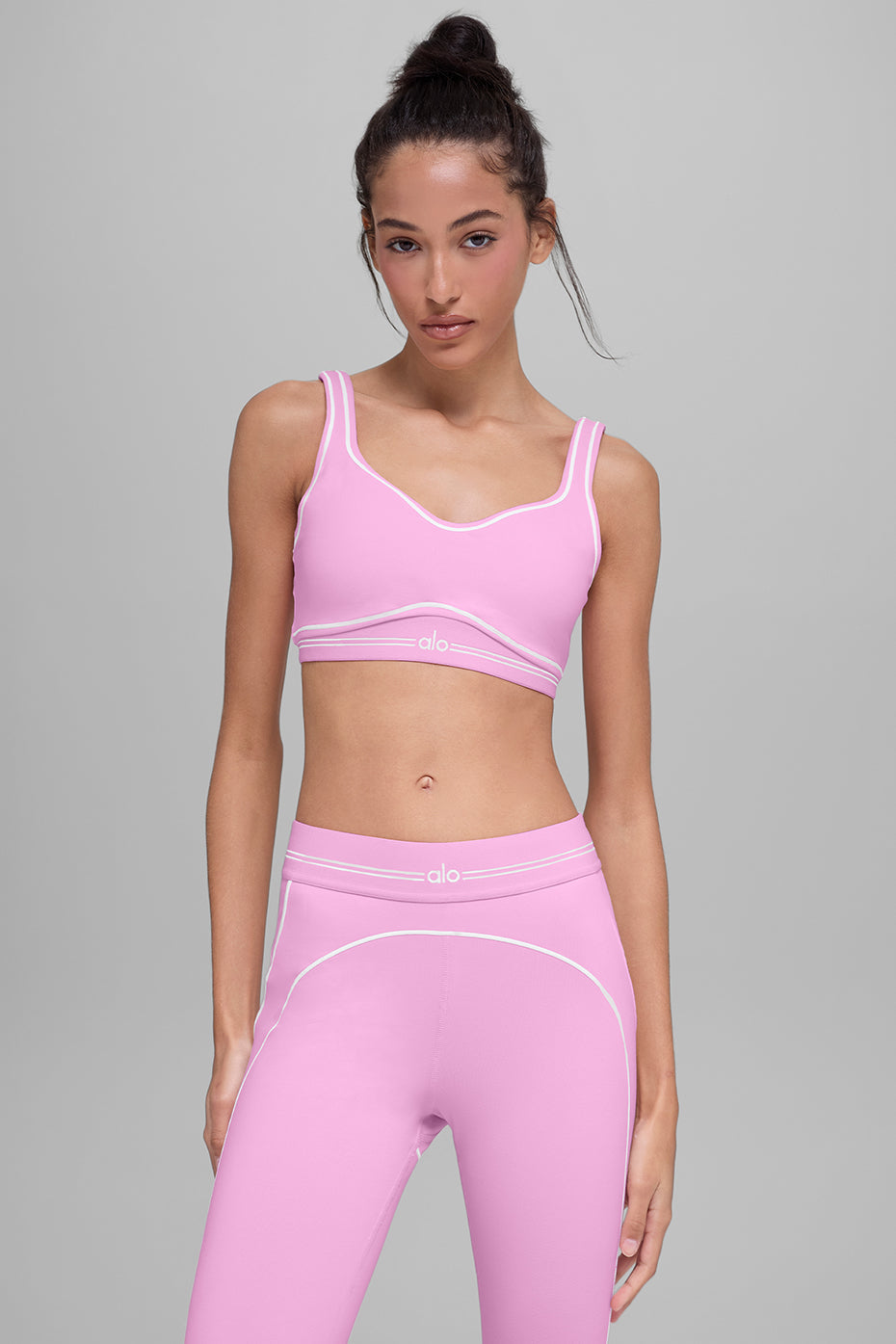 Airbrush Heart Throb Bra - Candy Heart Pink/White — photo 3