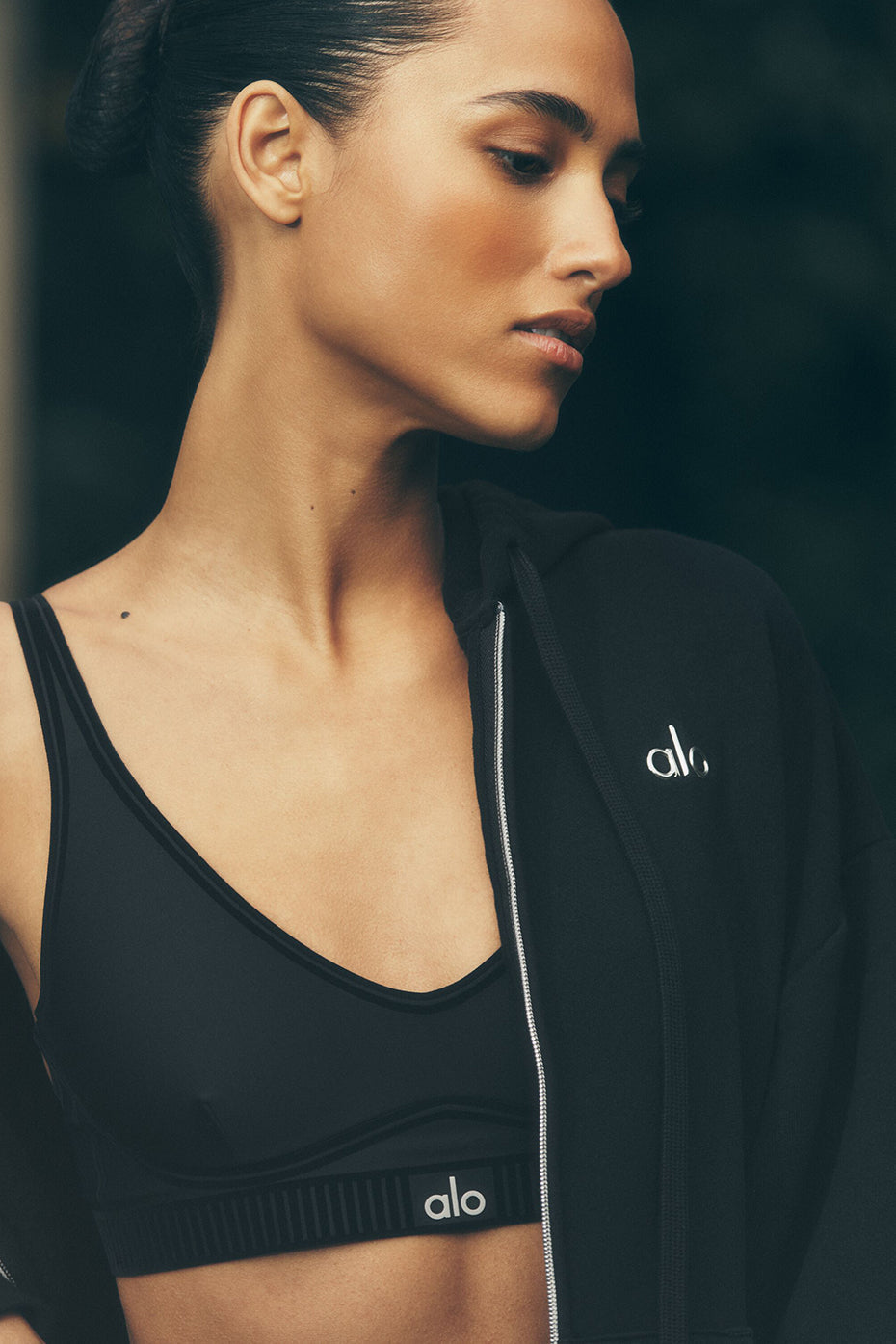 Airlift Line Up Bra - Black — photo 1