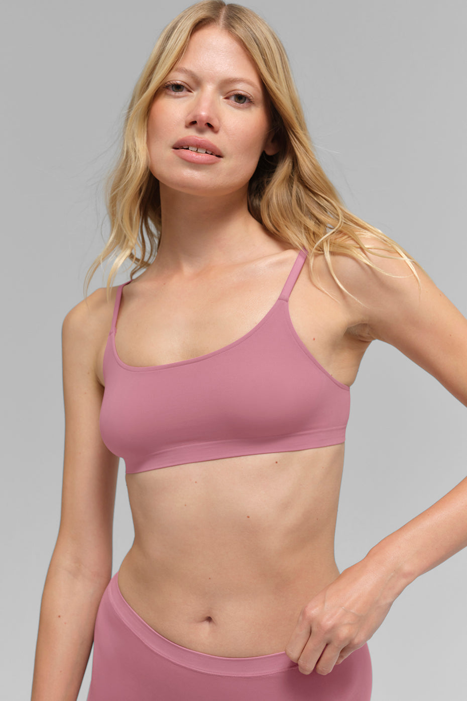 Sheer Glow Bra - Pink Wild Rose — photo 1