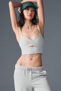 Alosoft Highlight Bra - Athletic Heather Grey — photo 4