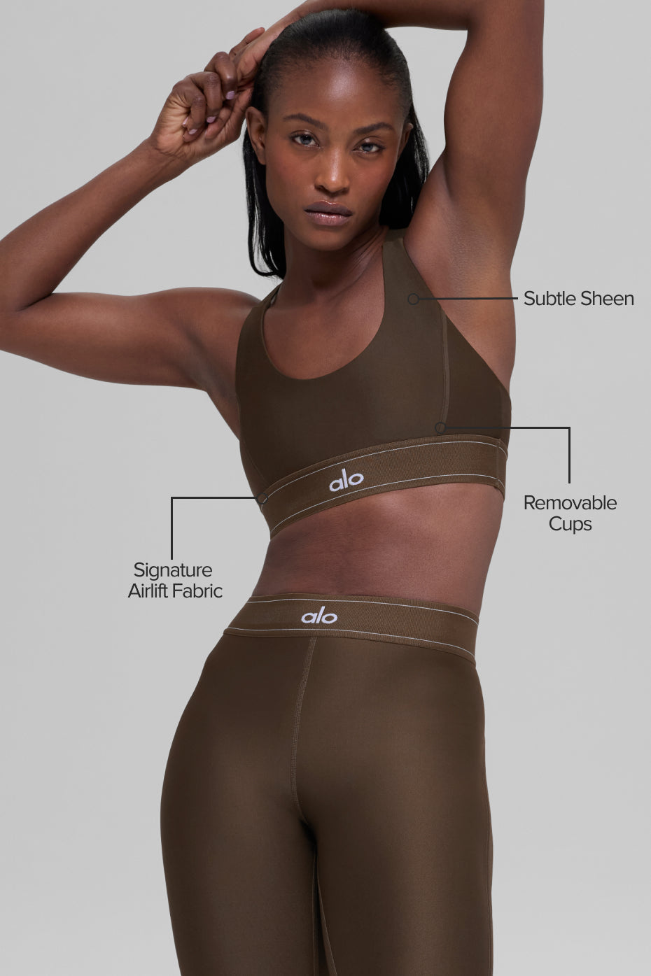 Airlift Suit Up Bra - Espresso — photo 2