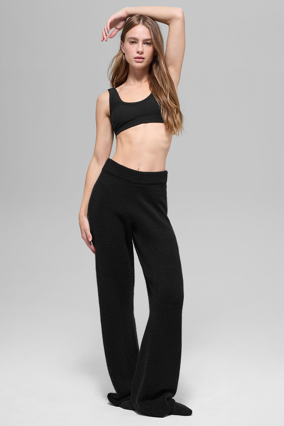 Alosoft Center Stage Bra - Black — photo 5