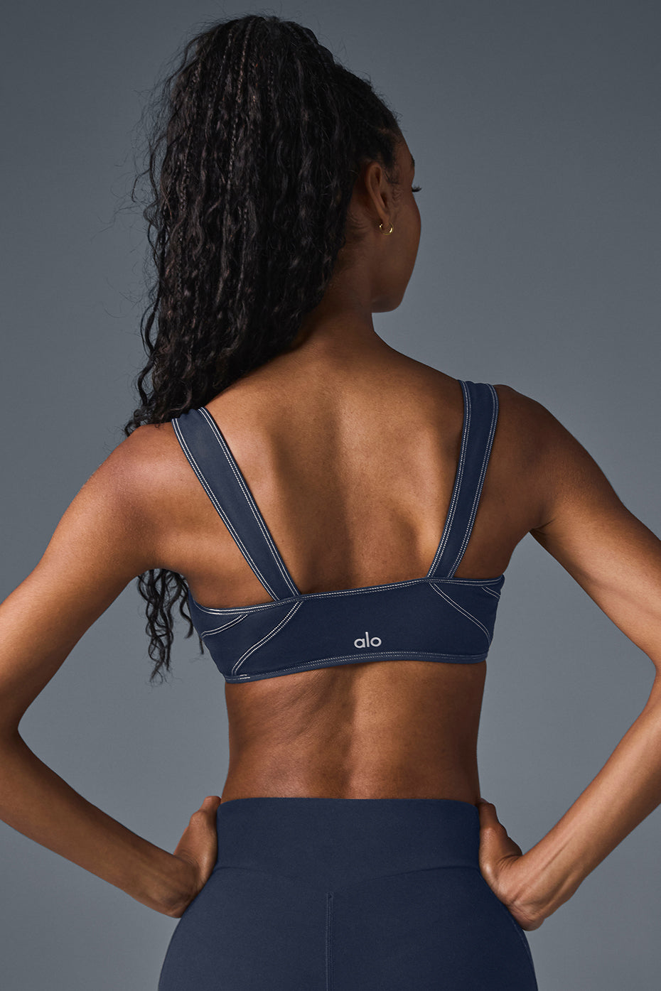 Alosoft Sunray Bra - Navy/Ivory — photo 3