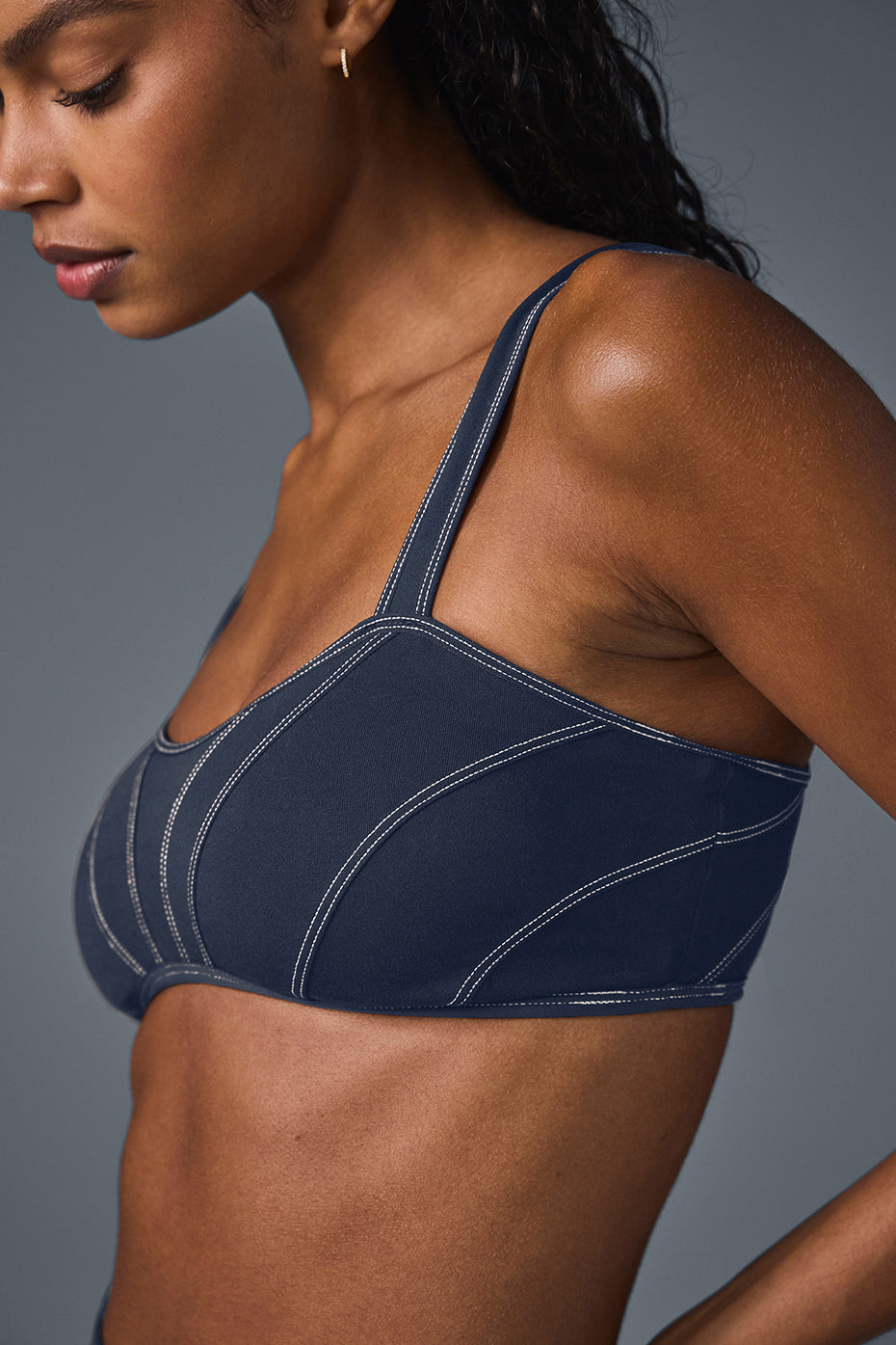 Alosoft Sunray Bra - Navy/Ivory — photo 2