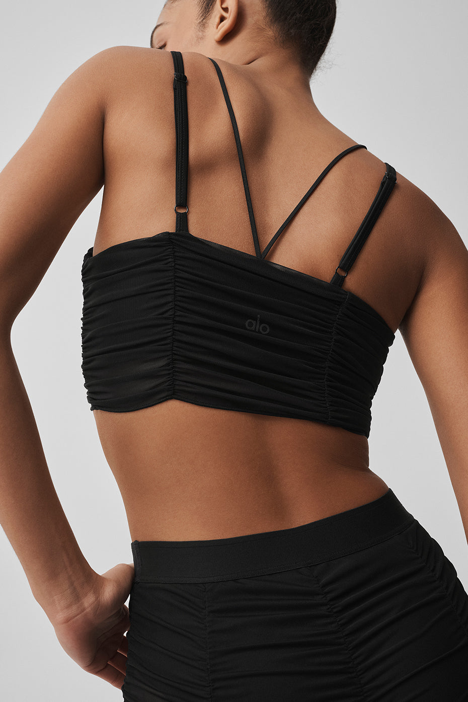 Airlift Mesh Cherish Bra - Black — photo 2