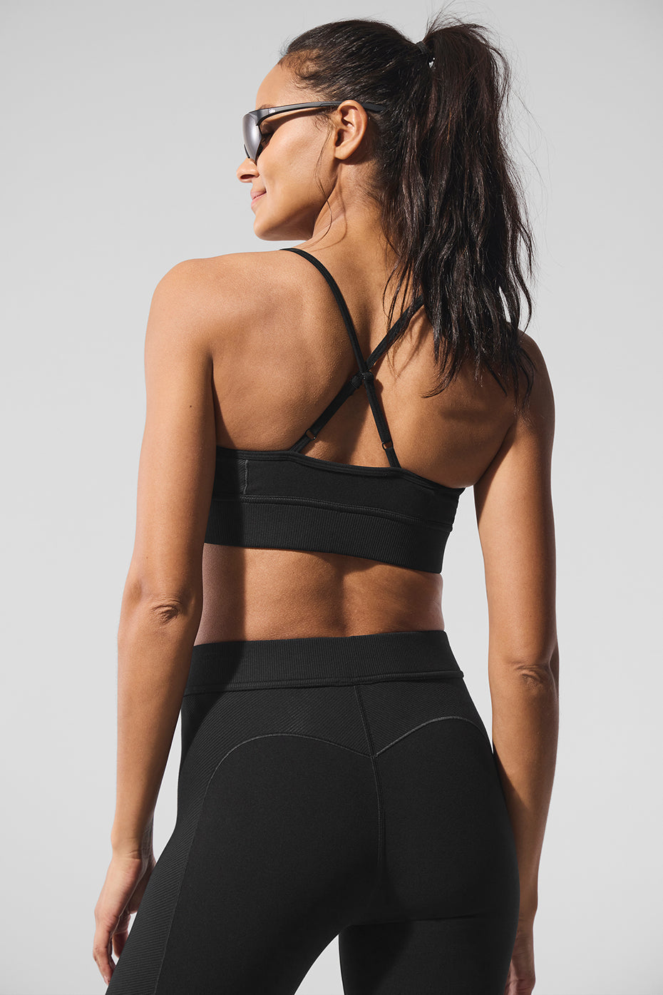 Alosoft Relay Bra - Black/White — photo 3