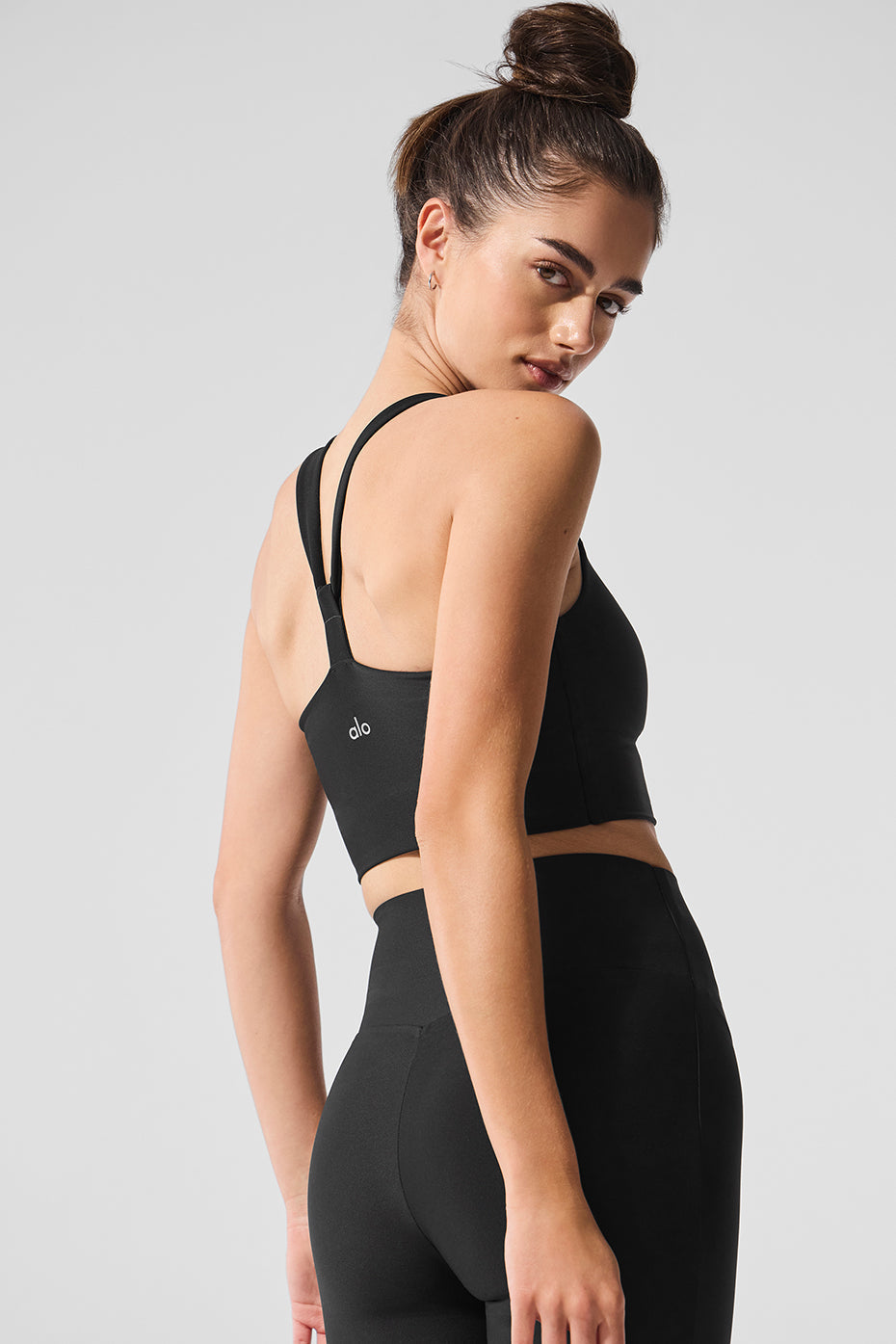 Airlift Sleek Bra Tank - Black — photo 4