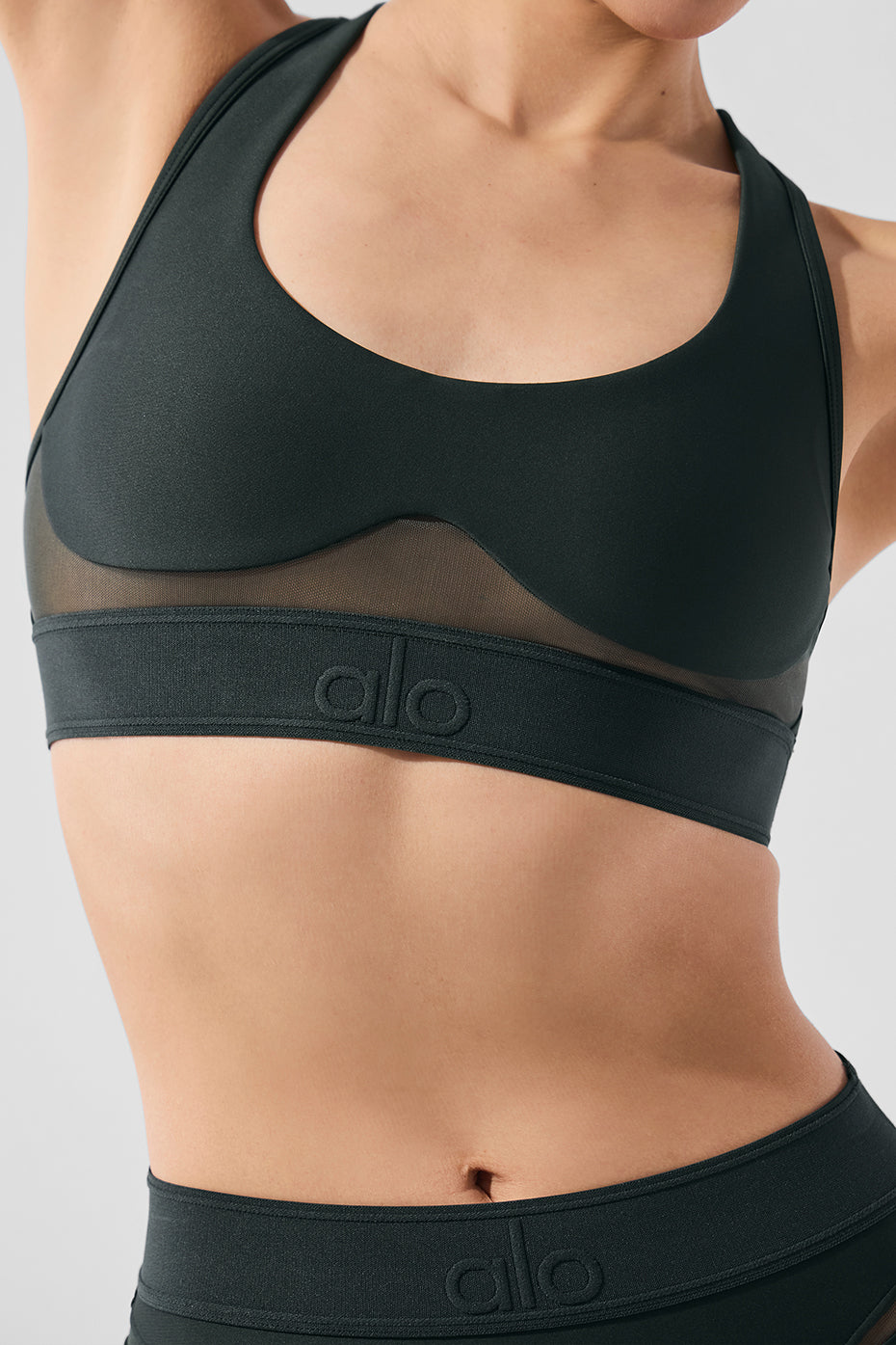 Airlift Rebel Bra - Charcoal Green — photo 5