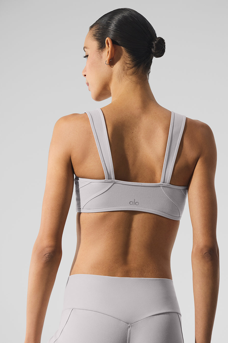 Washed Alosoft Sunray Bra - Grey Sky Wash — photo 3