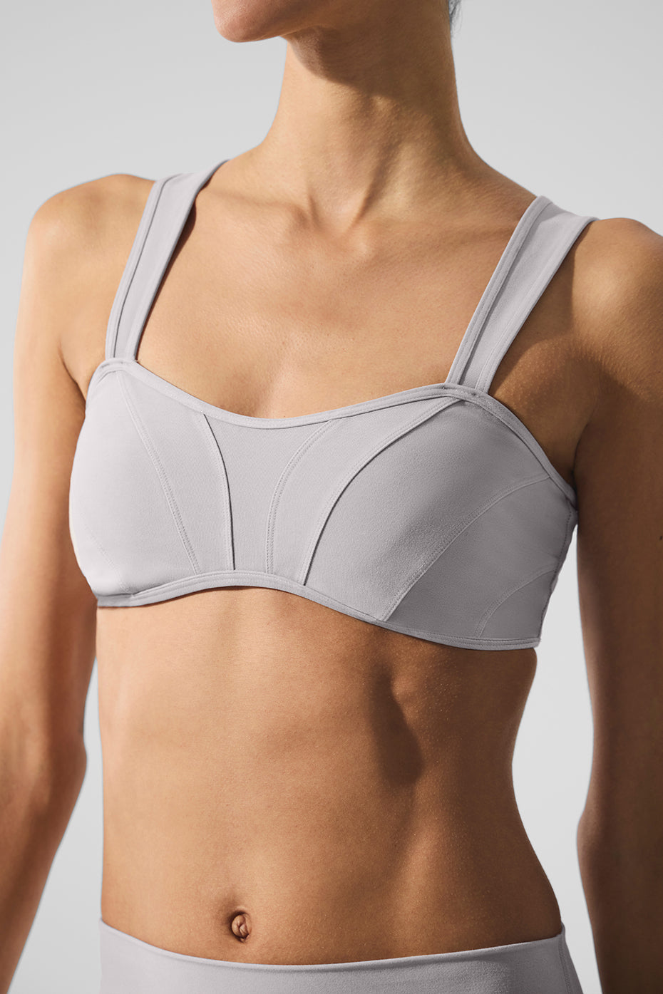 Washed Alosoft Sunray Bra - Grey Sky Wash — photo 4