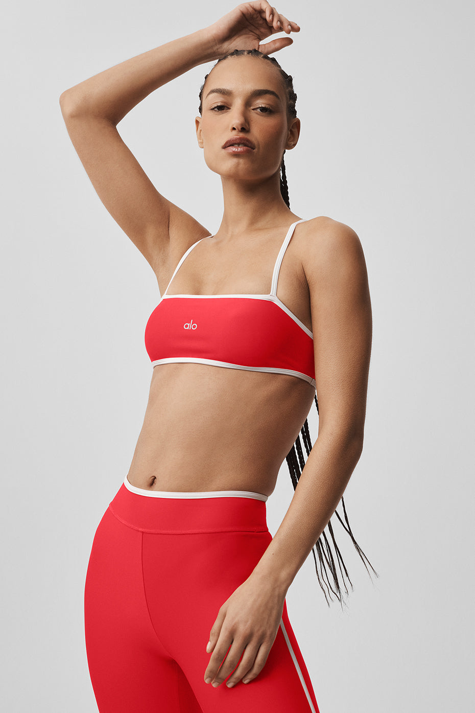 Airlift Charger Bra - Bright Red/White — photo 3
