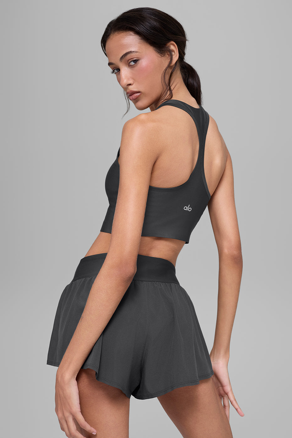 Airlift Super Sleek Bra Tank - Anthracite — photo 3