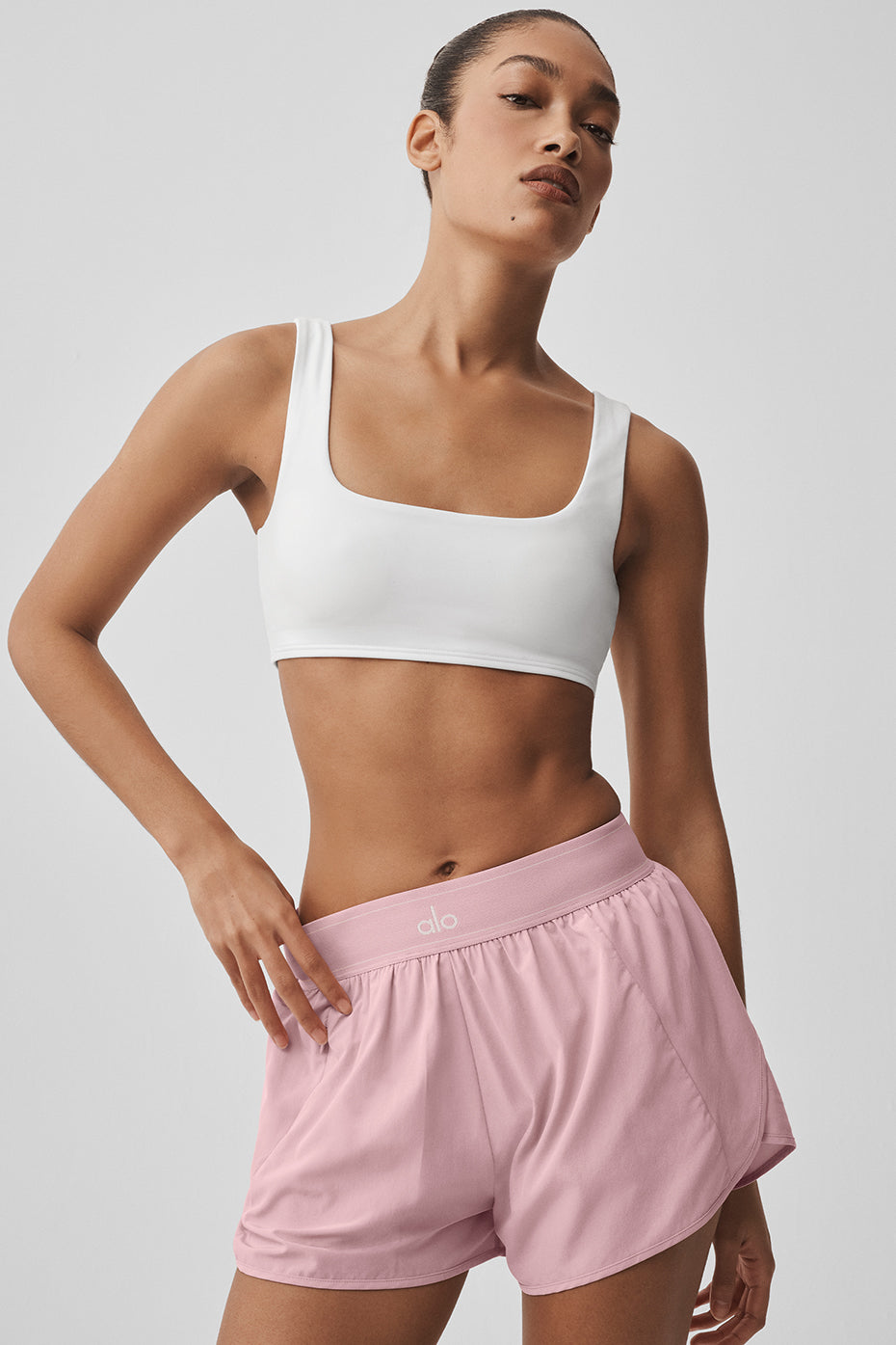 ALO Softsculpt Precision Bra - White — photo 4