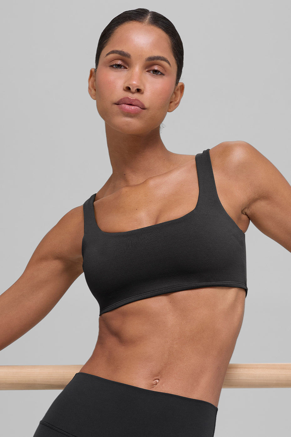 ALO Softsculpt Precision Bra - Black — photo 3