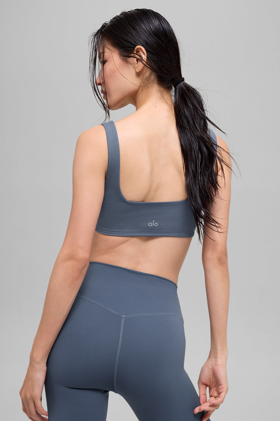 ALO Softsculpt Precision Bra - Bluestone — photo 3