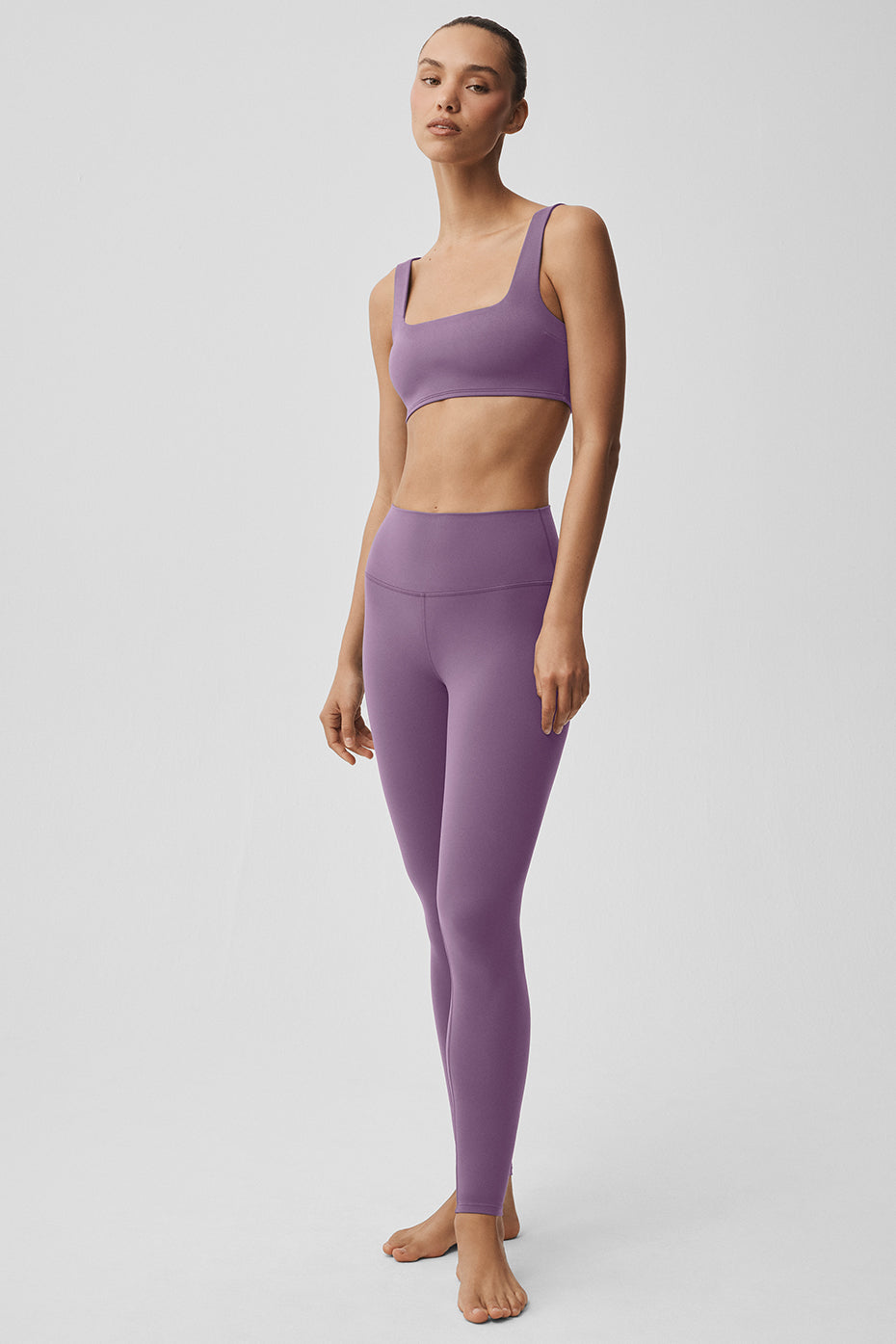 ALO Softsculpt Precision Bra - Plum Kiss — photo 5