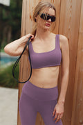 ALO Softsculpt Precision Bra - Plum Kiss — photo 1