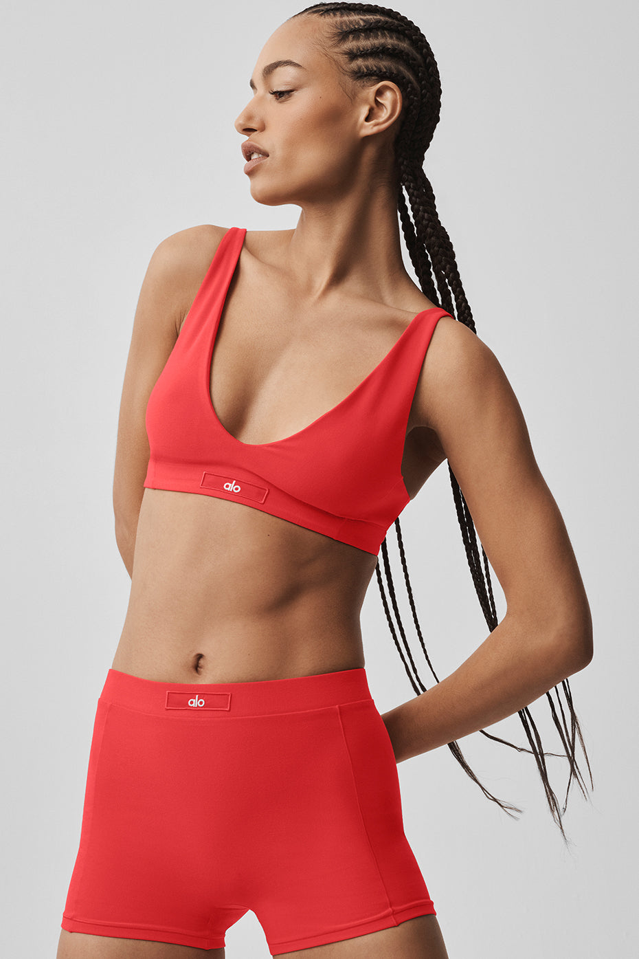 Alosoft Sincere Bra - Bright Red — photo 3