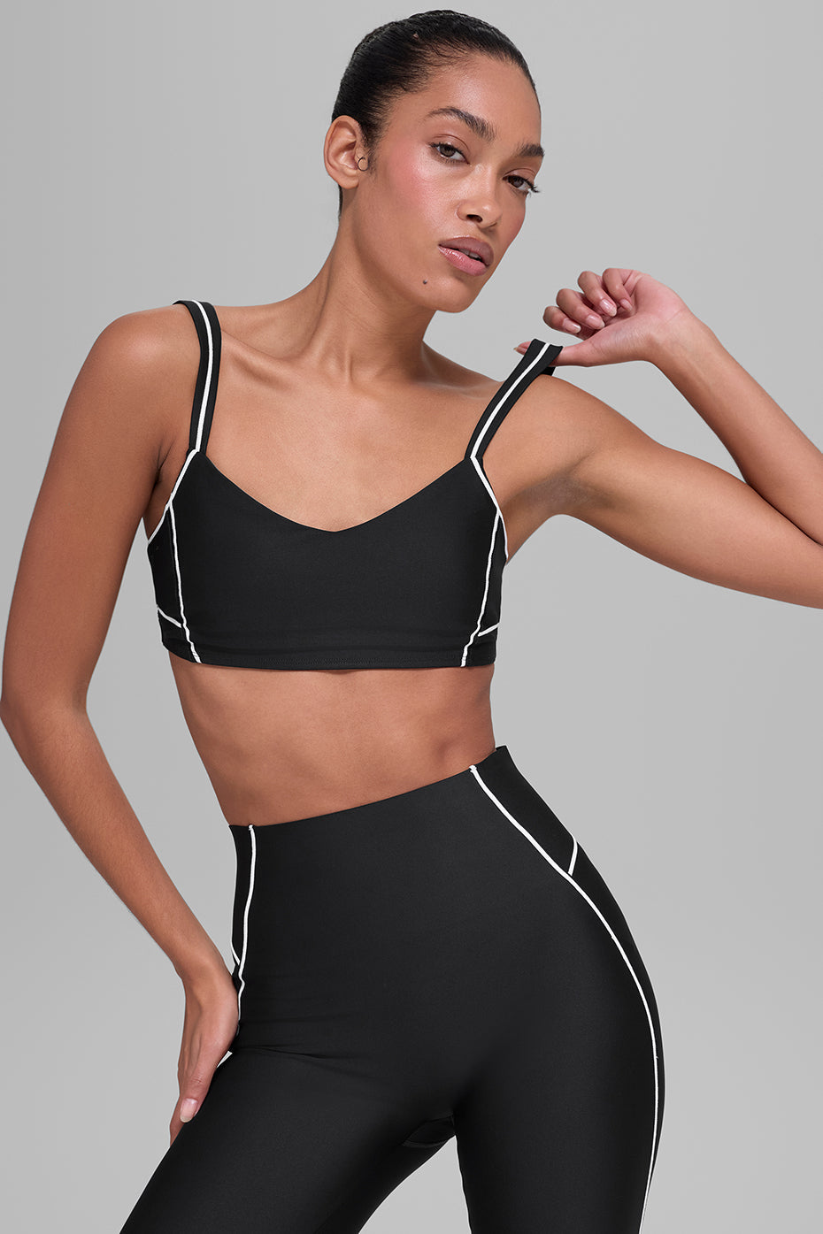 Airlift Haven Bra - Black/White — photo 1
