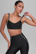 Airlift Haven Bra - Black/White — photo 1