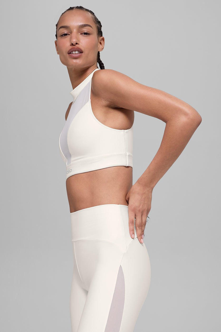 Airlift Mesh Infatuation Bra - Ivory — photo 4