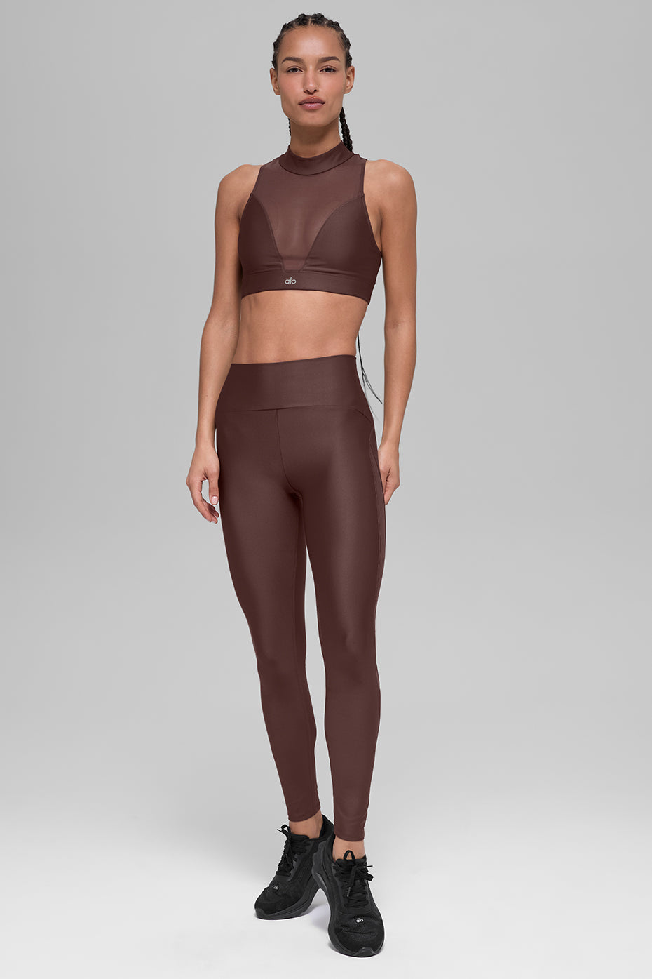 Airlift Mesh Infatuation Bra - Brownstone — photo 6